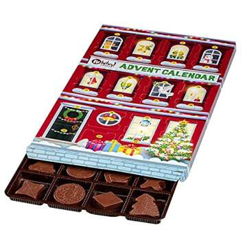 Chocolate Advent Calendar- Allergy Friendly And Vegan - Dairy Free, Nut Free, Peanut Free, Soy Free, Gluten Free