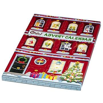 Chocolate Advent Calendar- Allergy Friendly And Vegan - Dairy Free, Nut Free, Peanut Free, Soy Free, Gluten Free
