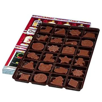 Chocolate Advent Calendar- Allergy Friendly And Vegan - Dairy Free, Nut Free, Peanut Free, Soy Free, Gluten Free