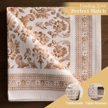 Maison d' Hermine Napkin 100% Cotton 20 Inch x 20 Inch Set of 4 Dinner Napkins, Decorative Washable Cloth Napkin for Gifts, Dining, Buffet Parties & Camping, Allure -Thanksgiving/Christmas