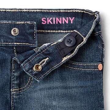 The Children's Place Baby Girls And Toddler Girls Basic Skinny Jeans,Blues Wash Single,3T