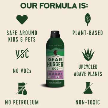 Gear Hugger Degreaser - Eco-Friendly (11 oz, Pack of 1), Degreaser Cleaner Spray - Oven Cleaner, Gri...