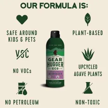 Gear Hugger Degreaser - Eco-Friendly (11 oz, Pack of 1), Degreaser Cleaner Spray - Oven Cleaner, Gri...