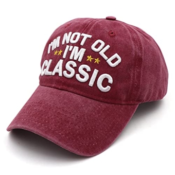 Funny I'm Not Old Cap for Retirement & Birthday