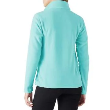 Outdoor Ventures Women's Lightweight Warm Zip Up Long-Sleeve Soft Polar Fleece Jacket for Fall Winter