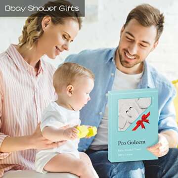 Pro Goleem Baby Bath Towel - Soft Cotton Hooded for Baby