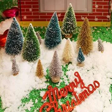 Goldenlight Mini Christmas Trees - Perfect Holiday Decor