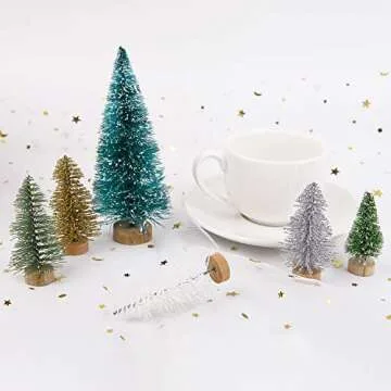 Goldenlight Mini Christmas Trees - Perfect Holiday Decor