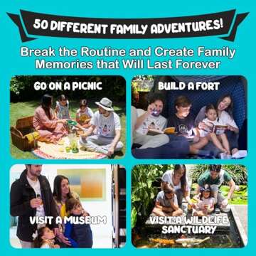 Top 50 Family Activities - 50 Fun Scratch Off Family Adventures and Family Games for Deep Bonding - ...