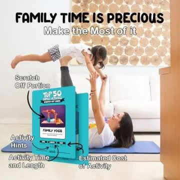Top 50 Family Activities - 50 Fun Scratch Off Family Adventures and Family Games for Deep Bonding - Fun for Kids and Adults - Gifts for Family - Perfect for Family Fun Time & Family Night