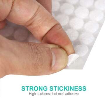 Self Adhesive Dots 1050pcs for School and Home Organization