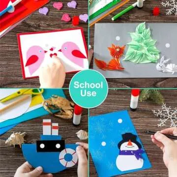 Self Adhesive Dots 1050pcs for School and Home Organization