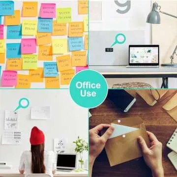 Self Adhesive Dots 1050pcs for School and Home Organization