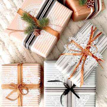 Mimorou 18 Pieces 6 Inch Lace Doilies for Tables Crochet Doilies Vintage Cotton Lace Coasters Handmade Round Placemats Rustic Table Decor for Kitchen Dining Room Wedding Cup Vase Decoration