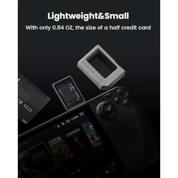 Sharge Disk M.2 NVMe SSD Enclosure with Active Cooling System, 10Gbps USB C 3.2 Gen2, Enclosure NVMe Reader Supports M Keys and Size 2230 SSDs, Gray