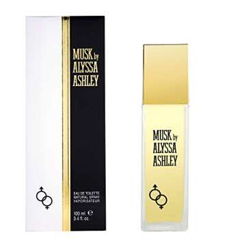 Alyssa Ashley Musk - Perfume for Men and Women with Citrus and Sicilian Bergamot - Long Lasting - Wo...