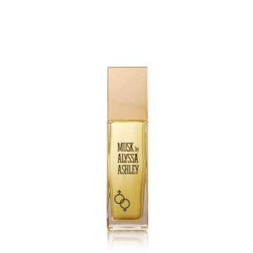 Alyssa Ashley Musk - Perfume for Men and Women with Citrus and Sicilian Bergamot - Long Lasting - Womens Fragrances - 3.4 oz EDT Spray