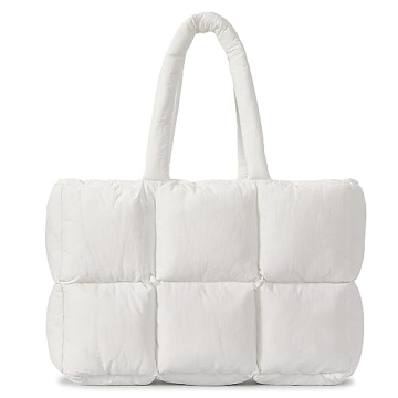 Stylish Herald Puffer Tote Bag for Women - Lightweight & Roomy