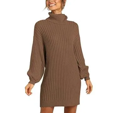 Chic ANRABESS Women Oversized Sweater Dress for Fall & Winter Cozy Style