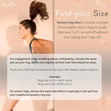 BUFFR Silicone Ring Protector – Stylish Ring Guard for Women