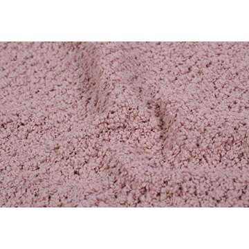 Imily Bela Womens Fuzzy Knitted Sweater Sherpa Fleece Side Slit Full Sleeve Jumper Outwears Pink