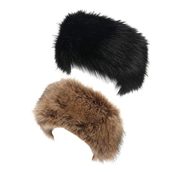 LA CARRIE Faux Fur Headband | Stylish Winter Earwarmer