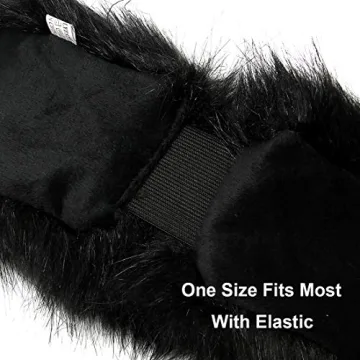 LA CARRIE Faux Fur Headband | Stylish Winter Earwarmer