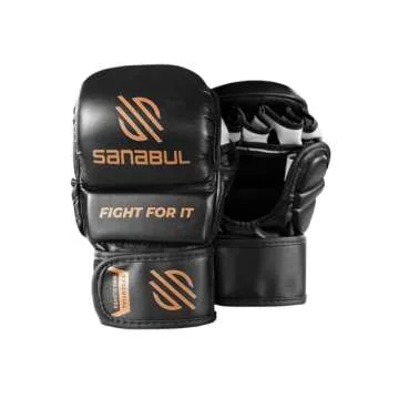 Sanabul Essential 7oz MMA Gloves for Sparring & Training