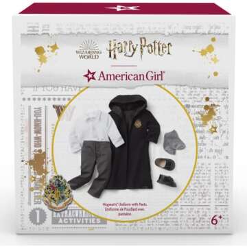 American Girl Hogwarts Doll Uniform for 6+ Kids