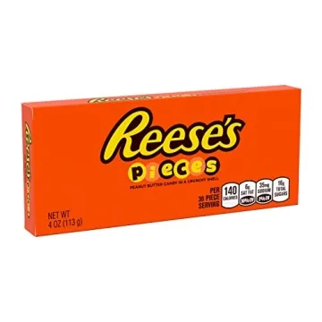 REESE'S PIECES Peanut Butter Candy in Crunchy Shell