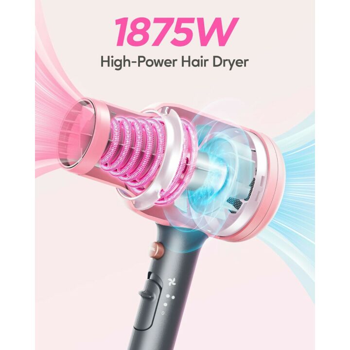 Wavytalk Professional Ionic Hair Dryer for Curly Hair