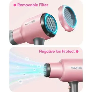 Wavytalk Professional Ionic Hair Dryer for Curly Hair