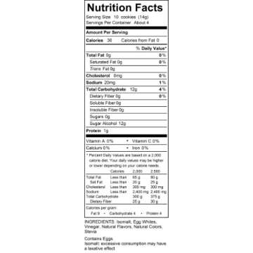 Krunchy Melts Sugar Free Meringues - Dulce de Leche - 57g