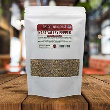 Spice Enthusiast Napa Valley Pepper - 4 oz
