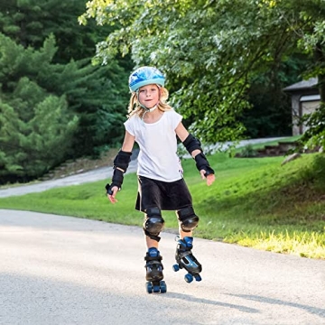 MammyGol Light-Up Adjustable Roller Skates for Kids