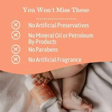 Earth Mama Sweet Orange Baby Lotion | Moisturizing Body Lotion for Dry Skin, Newborn Baby Lotion Sensitive Skin Care, Face Lotion for Babies & Kids with Shea Butter, Calendula & Aloe, 8 Fl Oz