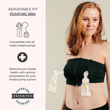 Hands-Free Pumping Bra for Comfortable Multitasking