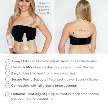 Hands-Free Pumping Bra for Comfortable Multitasking