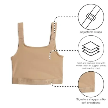 TomboyX Compression Bra for All-Day Comfort & Support