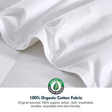 Oaken-Cat Organic Cotton California King Down Comforter