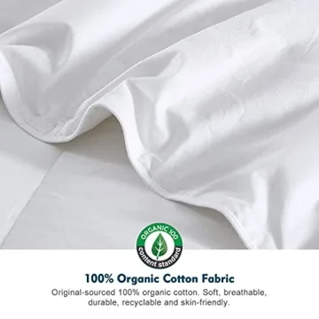 Oaken-Cat Organic Cotton California King Down Comforter