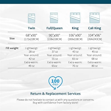 Oaken-Cat Organic Cotton California King Down Comforter