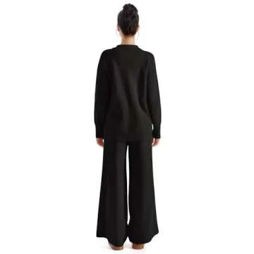 SUUKSESS Women's Waffle Knit Lounge Set - Cozy Chic