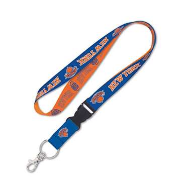 NBA New York Knicks Lanyard with Detachable Buckle - 3/4"