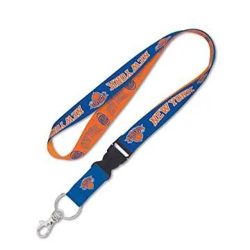 NBA New York Knicks Lanyard with Detachable Buckle - 3/4"