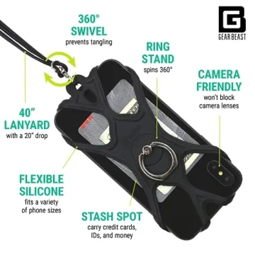Universal Smartphone Lanyard - Hands-Free Convenience
