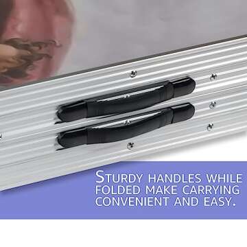 8' Folding Beer Pong Table with Bottle Opener, Ball Rack and 6 Pong Balls - Sistine Design - By Red Cup Pong