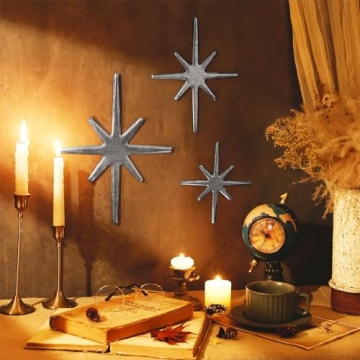 Elegant Blulu Starburst Wall Hangings - Vintage Decor