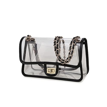 Lam Gallery Women's PVC Clear Purse for Events