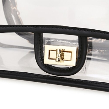 Lam Gallery Women's PVC Clear Purse for Events